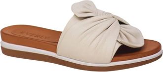 Everly Womens Hazel Sandal In Cream
