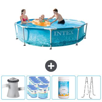 Intex Piscina Con Estructura Redonda - 305x76 Cm - 5-piezas Scb96