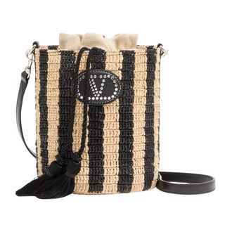 Valentino Garavani Dames, Tassen, Veelkleurig, Maat: ONE Size Linnen