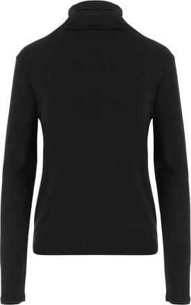 Vince Essenti&euml;le coltruitoppen - Dames - Coltruien - Zwart - M - Spandex - Truien & Vesten