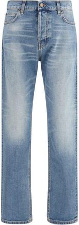 Haikure Cotton Straight-Leg Mens Jeans