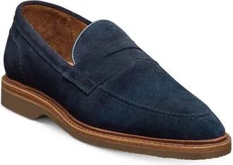 Allen Edmonds Randolph Verse Penny Loafer in Navy at Nordstrom, Size 11.5