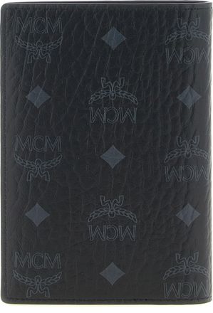 MCM Ottomar Passport Holder - Black