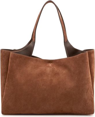Tod's Tassen, Dames, Bruin, ONE Size, Leer, APA 2 Manici Media T Pendente
