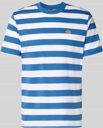 Dickies T-Shirt mit Label-Stitching Modell RIVERGROVE in Hellblau, Gr&ouml;&szlig;e XXL