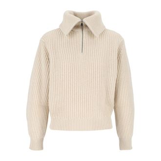 Max Mara Maglia-Canottiera-Top Laser - Knitwear - Mujer - Beige - L