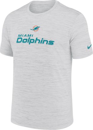 Nike Miami Dolphins Velocity Nike Mens Dri-FIT NFL T-Shirt in White | NKPQ10A9P-X3B