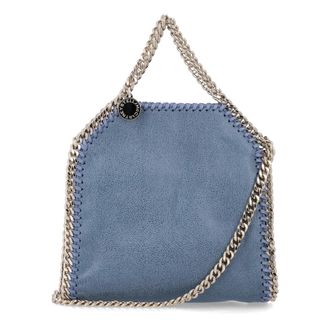 Stella McCartney Stella McCartney, Handbags, female, Blue, Size: ONE SIZE Falabella Tiny Tote