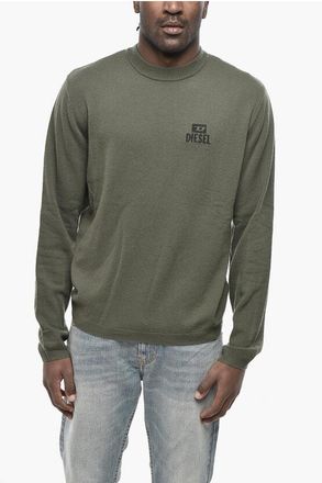 Diesel Wool and Cashmere Crew Neck Sweater K-CREWK-OUT-B size Xxl