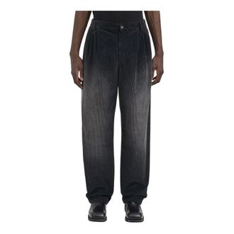 Andrea Ya'aqov Pantaloni Pleated - Trousers - Hombre - Negro - M