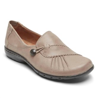 Rockport Paulette Slip On Loafer In Dove