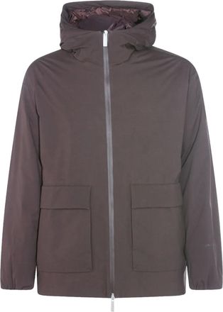 Herno Cappotto imbottito con cappuccio - Marrone