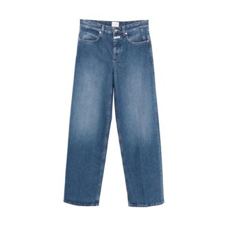 Closed Closed, Straight Jeans, female, Blue, Size: W29 L32 Straight Jeans