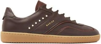 Nubikk Ray Owen Studs leren sneakers bruin