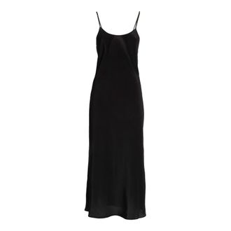 Victoria Beckham Midi Dresses, female, Black, Size: S Cami Midi Dress