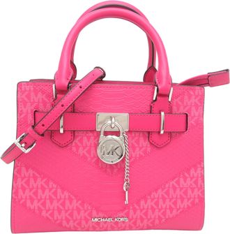 Michael Kors Leather Pvc Tote Bag (Pre-Owned)