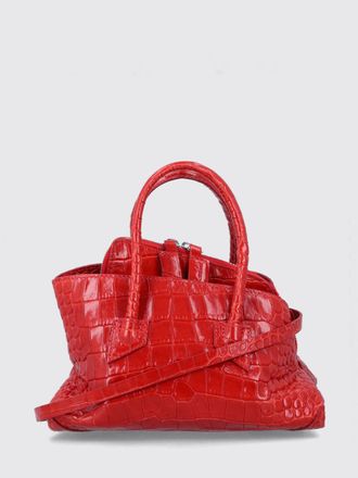The Attico La Passeggiata Crocodile-Effect Leather Mini Handbag