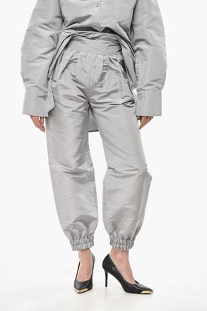 Super Blond Pantaloni a Palloncino in Organza di Seta Super Blond