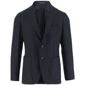 Tagliatore Montecarlo Jacket - male - Tagliatore - Blazers - Blue - 3XL - Jackets