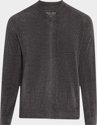 Barefoot Dreams Men & apos;s CozyChic Ultra Lite Full-Zip Jacket