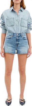 Daze Troublemaker High Rise Short In Mariana Vintage
