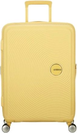 American Tourister Large Suitcases, unisex, Yellow, Size: ONE SIZE Soundbox Spinner 67/24