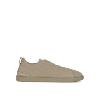 Churchs Sneakers, male, Beige, Size: 10 1/2 US Rochdale Suede Slip-On Sneaker