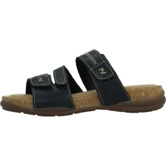 Clarks Roseville Bay Slippers - Dames - Sandalen - Blauw - 35 1/2 EU - Schoenen