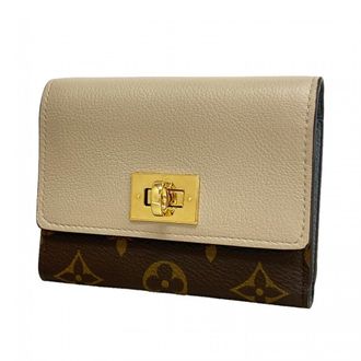 Louis Vuitton Grayish Wallet (Tri-Fold) (Pre-Owned)
