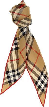Burberry Beige Check Scarf