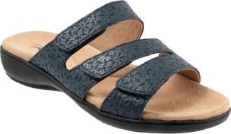 Trotters Rose Tool Slide Sandal in Navy at Nordstrom, Size 10.5