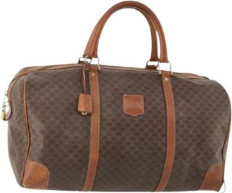 Celine Pre-owned Weekend Bags, female, Brown, Size: ONE SIZE Pre-owned Vintage Boston Bag