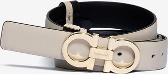 Ferragamo Wendbarer Glattlederg&uuml;rtel Gancini - 25 mm