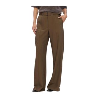 Co'Couture Broeken, Dames, Groen, XL, Amida CC Belt Pant