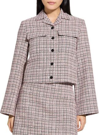 Theory Patch Crop Jacket