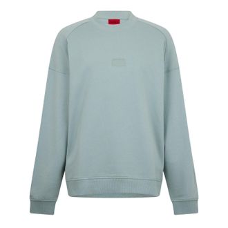 HUGO BOSS Heren Delastcrew Raglan-sweatshirt (Pastelgroen)