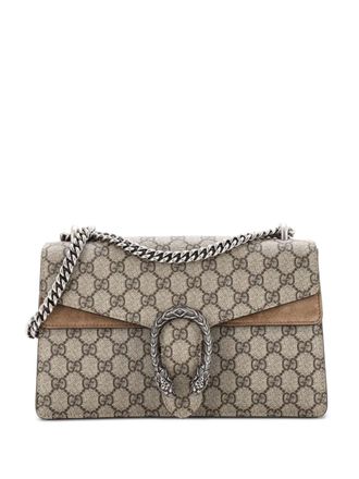 Gucci Dionysus Bag GG Coated Canvas Small shoulder bag - women - Fabric - One Size - Brown