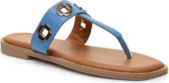Nicole Miller Bling Thong Sandal in Blue at Nordstrom Rack, Size 8.5