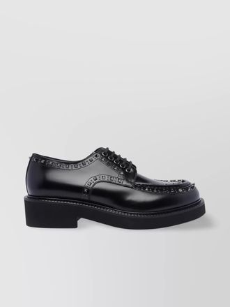 Valentino Garavani leather derby shoes
