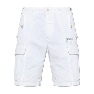 Dsquared2 Uomo, Pantaloncini, Bianco, XL, new