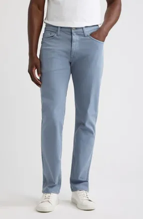 Mavi Marcus Slim Straight Leg Jeans in Steel Supermove at Nordstrom, Size 40 X 32
