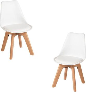 Regalos Miguel Regalos Miguel - Ofertas L&iacute;mite - Pack 2 Sillas Synk Kid (infantil) - Blanco