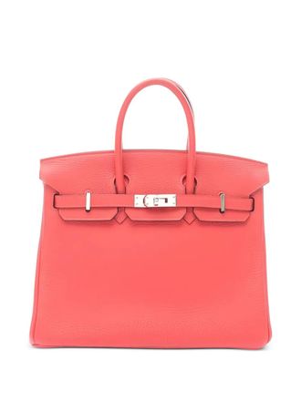 Herm&egrave;s 2014 25 Birkin handbag - Red