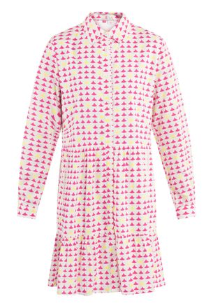 Izia Midi-jurk met print Dames roze