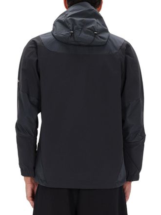 And Wander Logo-Embroidered Nylon Jacket - Gray