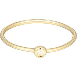 Adornia 14K Diamond Ring in Gold at Nordstrom Rack, Size 6