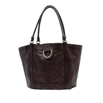 Gucci Pre-owned Tote Bags, female, Brown, Size: ONE SIZE Pre-owned Leather totes