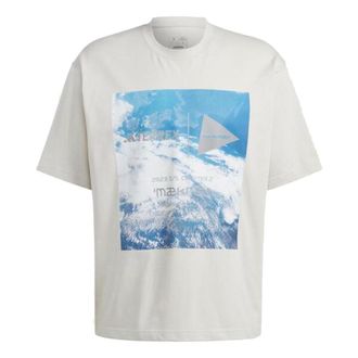 adidas TERREX x and wander Graphic T-Shirt Beige HR7141