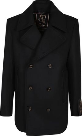 Sealup Jassen, Heren, Zwart, L, Wol, Ercole Peacoat