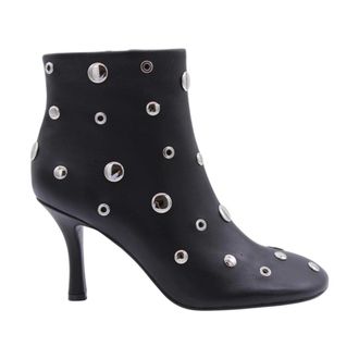 Lola Cruz Heeled Boots, female, Black, 4 UK, Stylish Ankle Boots Mezica